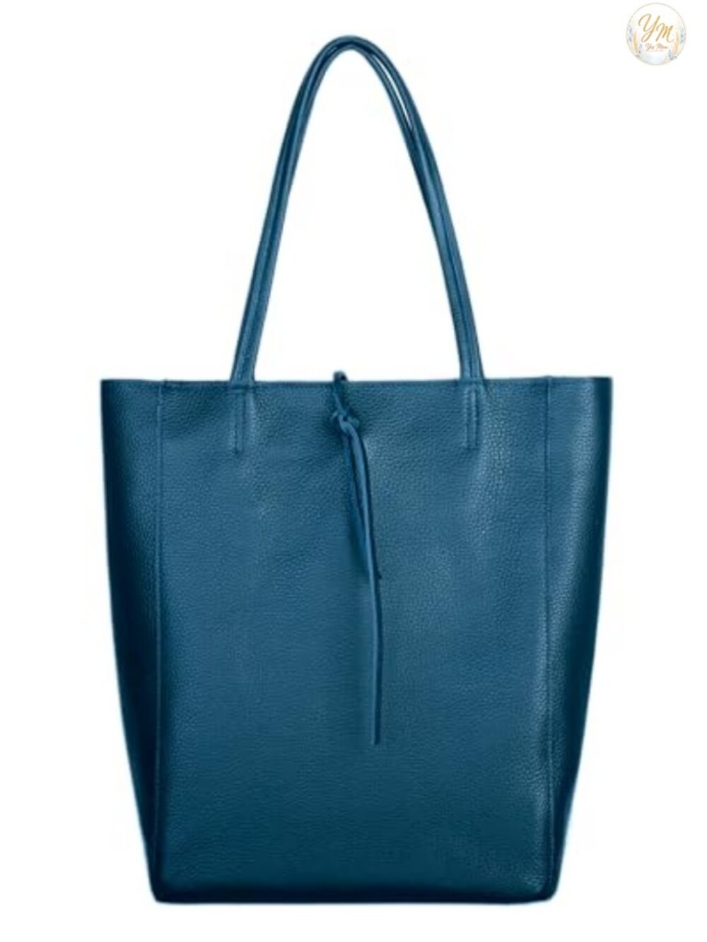 Italian Full-Grain Leather Tote Large Slouchy Everyday Purse